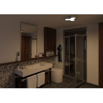 Philips 32065/31/16 - LED-es mennyezeti fürdőszobai lámpa MYBATHROOM SERU 3xLED/4,5W/230V