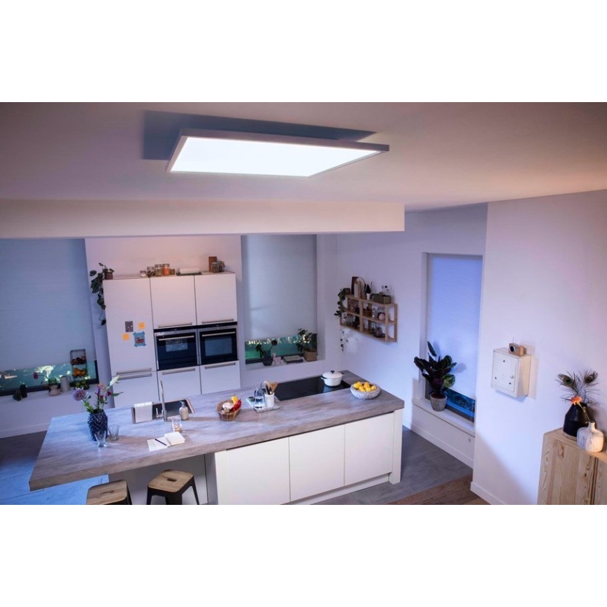 Philips - LED Dimmelhető beépíthető panel Hue AURELLE LED/46,5W/230V + távirányító