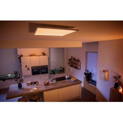 Philips - LED Dimmelhető beépíthető panel Hue AURELLE LED/46,5W/230V + távirányító