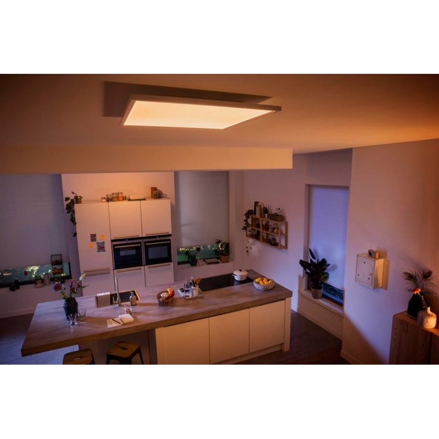 Philips - LED Dimmelhető beépíthető panel Hue AURELLE LED/46,5W/230V + távirányító