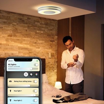 Philips - Hue BEING dimmelhető LED lámpatest 27W/230V + távirányító