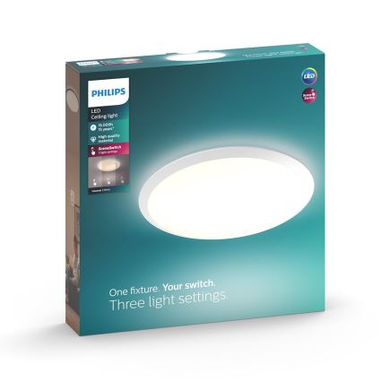Philips 32809/31/P3 - LED Szabályozható mennyezeti lámpa CANAVAL LED/18W/230V
