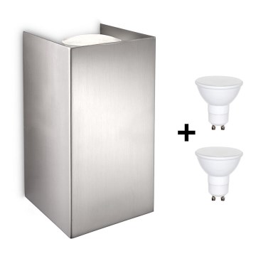 Philips 33012/17/PN - LED Fali lámpa GABARDINE 2xGU10/6W/230V
