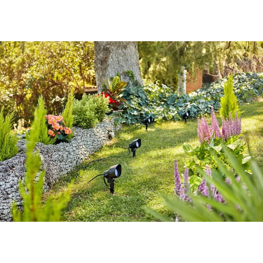 Philips - 3 darabos készlet kültéri LED spotlámpa LED/6W/230V 2700K IP44