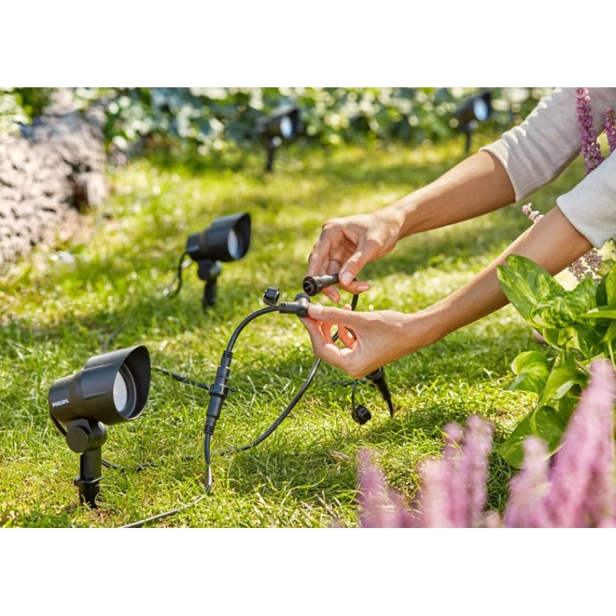 Philips - 3 darabos készlet kültéri LED spotlámpa LED/6W/230V 2700K IP44