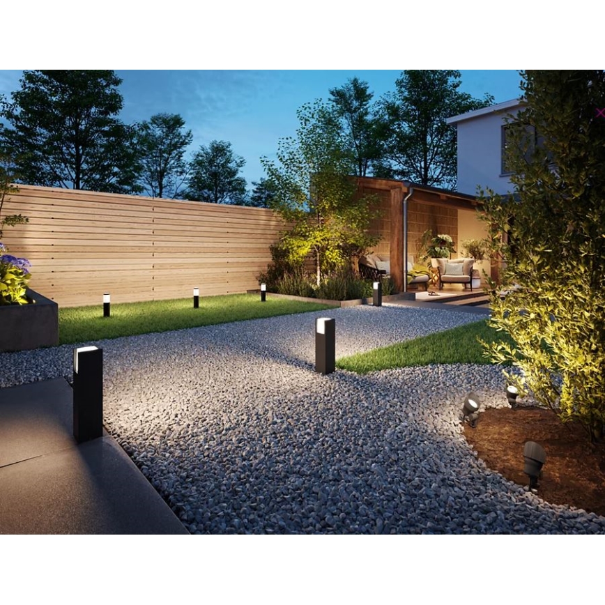 Philips - Készlet 3x LED Kültéri lámpa GARDENLINK LED/24W/230V 2700K IP44