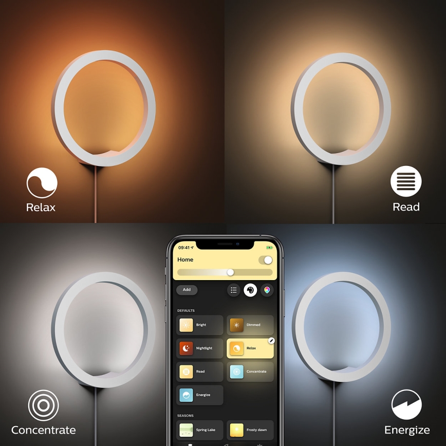 Philips 40901/31/P9 - LED Fali lámpa HUE SANA LED/20W/230V