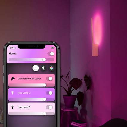 Philips 40902/31/P9 - LED Fali lámpa HUE LIANE 1xLED/12W/230V
