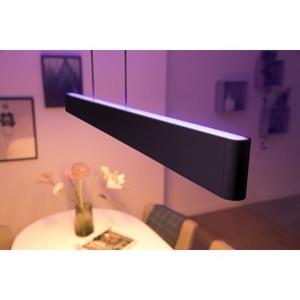 Philips -  LED RGBW Dimmelhető csillár zsinóron Hue ENSIS White And Color Ambiance 2xLED/39W/230V