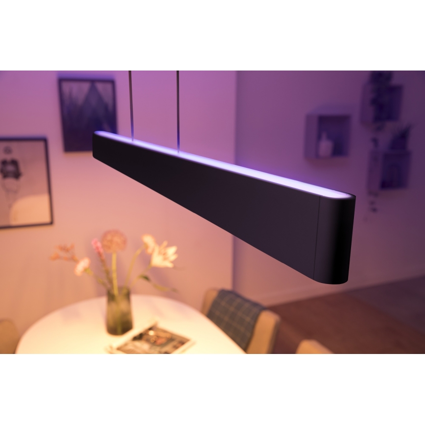 Philips -  LED RGBW Dimmelhető csillár zsinóron Hue ENSIS White And Color Ambiance 2xLED/39W/230V