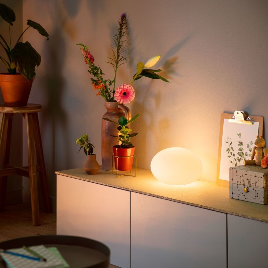 Philips 40904/31/P9 - LED Asztali lámpa HUE FLOURISH 1xE27/9,5W/230V