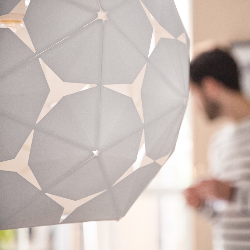 Philips 40914/21/PN - Mennyezeti függesztékes lámpa MYLIVING CORKWOOD E27/60W/230V