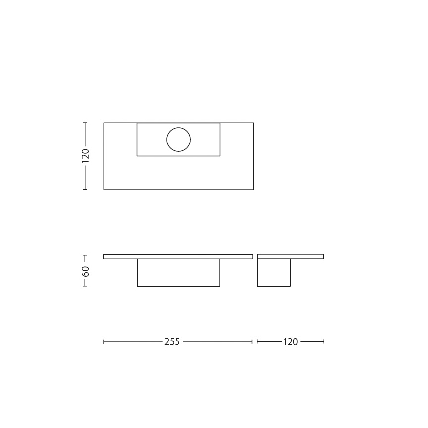Philips 40942/30/16 - LED Fali lámpa INSTYLE MATRIX 1xLED/4,5W/230V