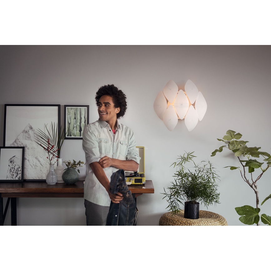 Philips 40963/31/PN - Fali lámpa MYLIVING CHIFFON 1xE27/60W/230V