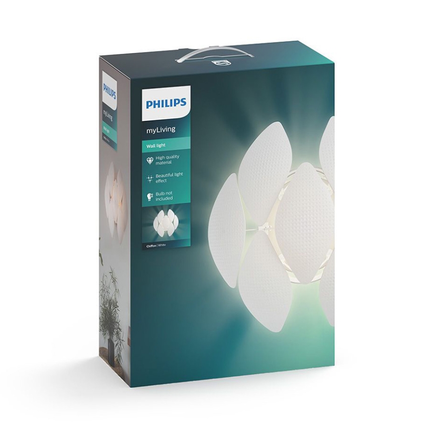 Philips 40963/31/PN - Fali lámpa MYLIVING CHIFFON 1xE27/60W/230V