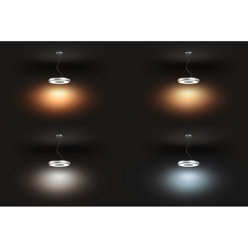 Philips - Hue BEING LED/39W/230V feszültségű, LED-es, fényerőszabályozható mennyezeti lámpa kábelen + távirányítóval