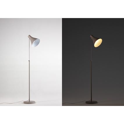 Philips 42261/30/16 - Állólámpa Drin fekete 1xE27/23W/230V