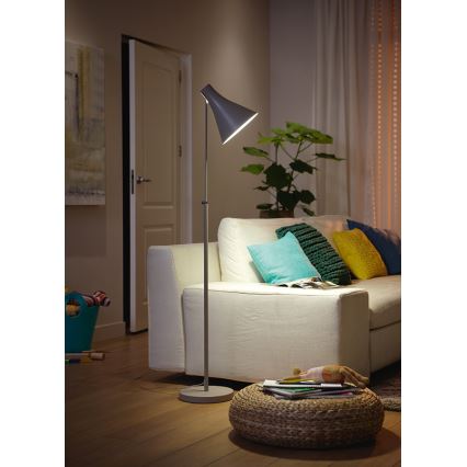 Philips 42261/30/16 - Állólámpa Drin fekete 1xE27/23W/230V