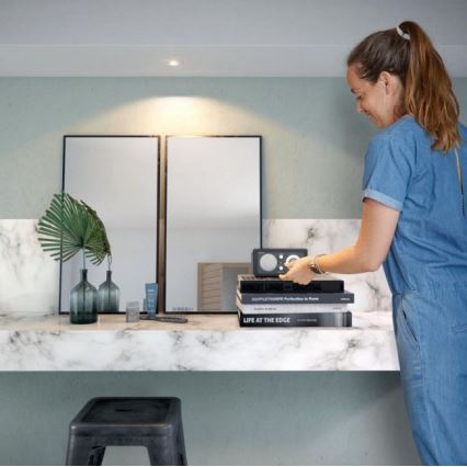 Philips 50181/31/P0 - LED Beépíthető lámpa GYROID 1xGU10/4,6W/230V