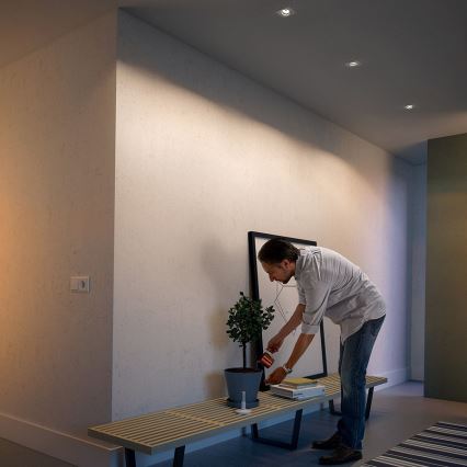 Philips 50193/31/PN - Készlet 3x Beépíthető lámpa ENNEPER 3xGU10/5,5W/230V