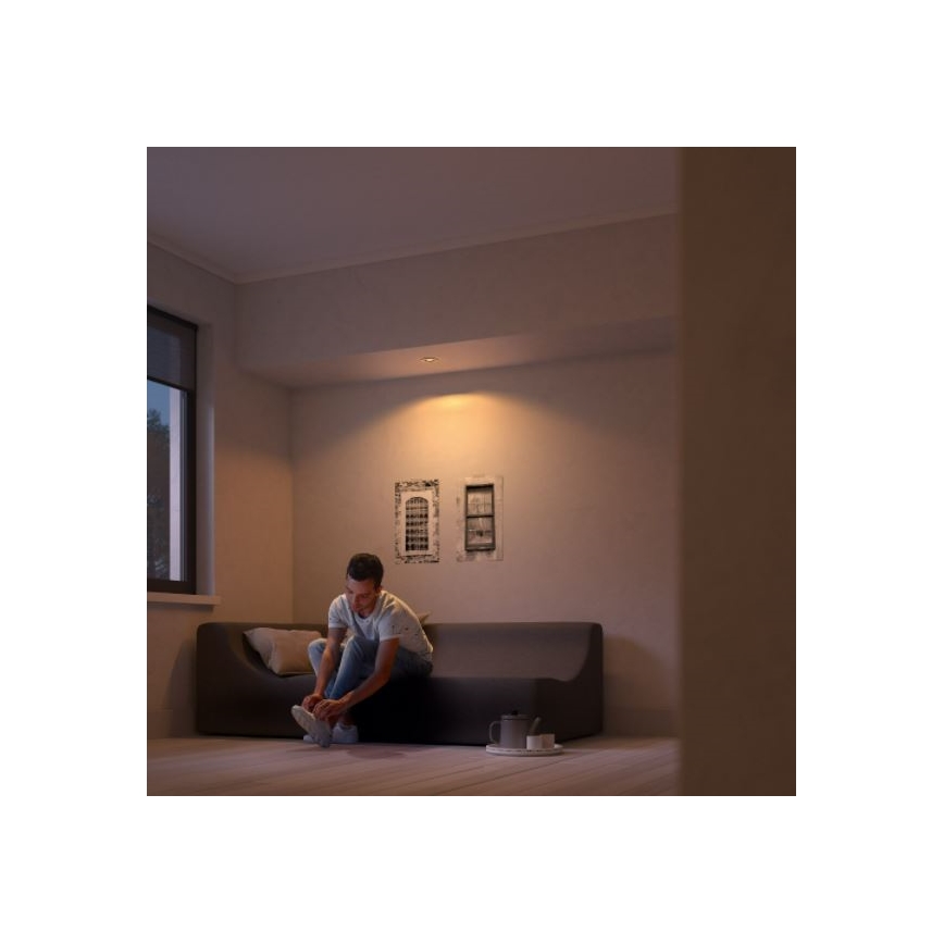 Philips 50201/31/P0 - LED Dimmelhető beépíthető lámpa SHELLBARK Warm Glow 1xLED/4,5W/230V 2200-2700K