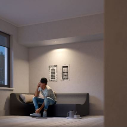 Philips 50201/31/P0 - LED Dimmelhető beépíthető lámpa SHELLBARK Warm Glow 1xLED/4,5W/230V 2200-2700K