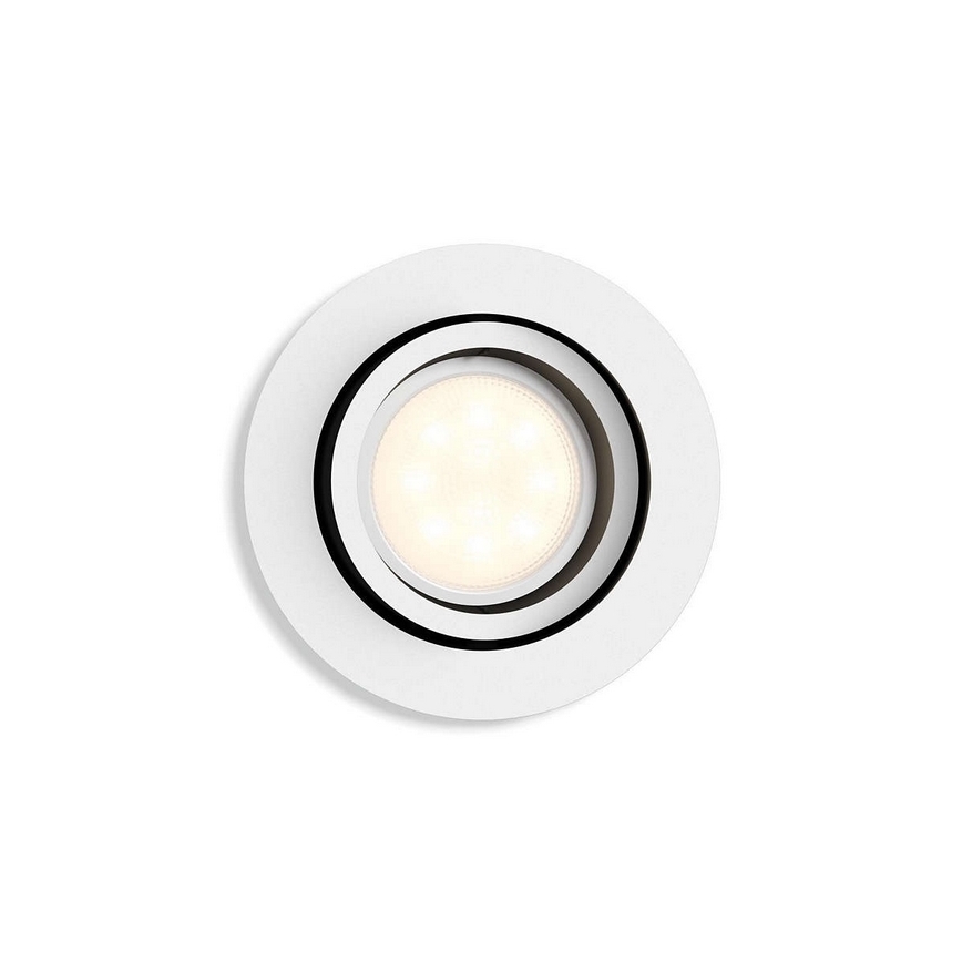 LED Dimmelhető beépíthető lámpa Philips HUE MILLISKIN 1xGU10/5,5W/230V fehér