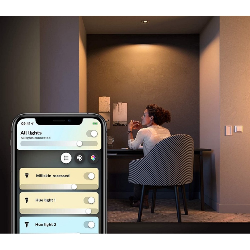 Philips  - LED Szabályozható lámpa Hue MILLISKIN 1xGU10/5W/230V