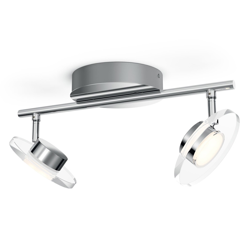 Philips 50442/11/P0 - LED spotlámpa MYLIVING GLISSETTE 2xLED/4,5W/230V