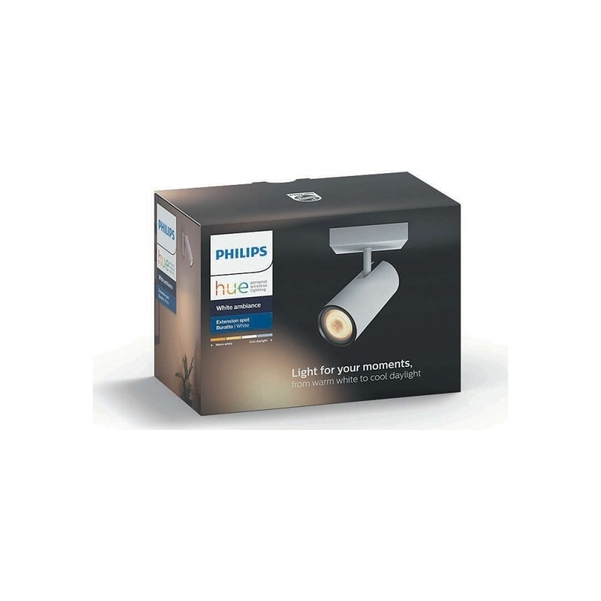 LED Dimmelhető spotlámpa Philips HUE BURATTO 1xGU10/5,5W/230V