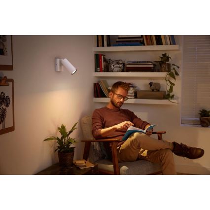 LED Dimmelhető spotlámpa Philips HUE BURATTO 1xGU10/5,5W/230V