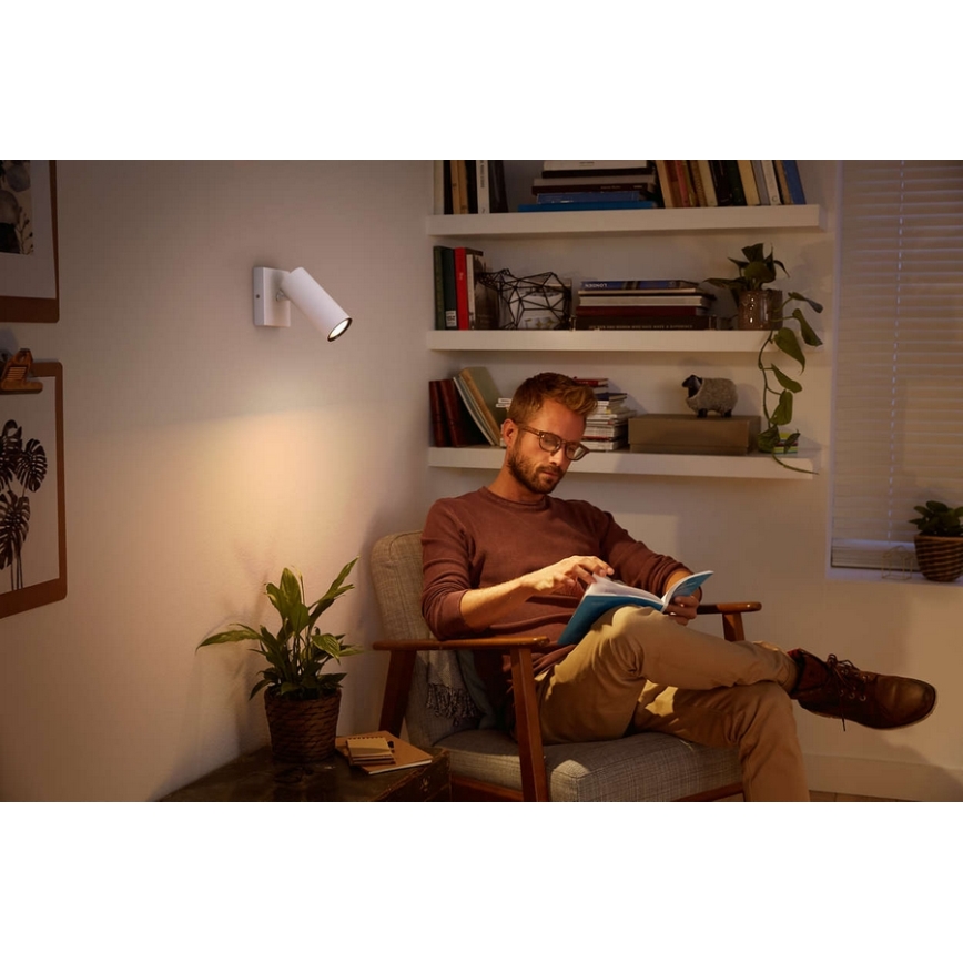 LED Dimmelhető spotlámpa Philips HUE BURATTO 1xGU10/5,5W/230V