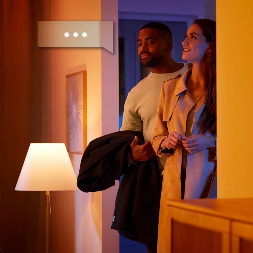 Philips - Hue BUCKRAM 1xGU10/5W/230V LED dimmelhető spotlámpa + távirányító