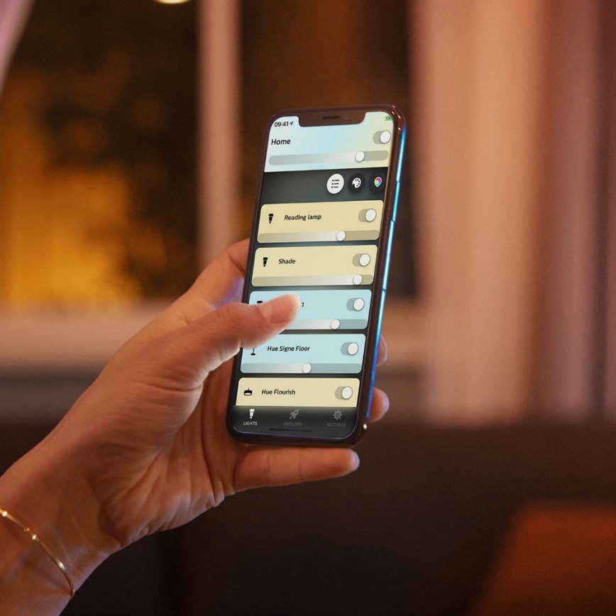 Philips - Hue BUCKRAM 3xGU10/5W/230V állítható fényerejű LED spotlámpa + távirányító