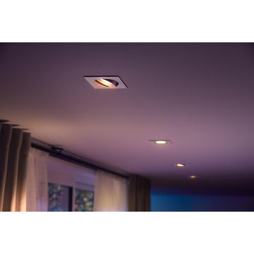 Philips - LED RGB Dimmelhető fügesztett mennyezeti lámpa Hue CENTURA 1xGU10/5,7W/230V