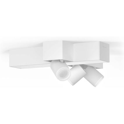 Philips - LED RGBW állítható fényerejű spotlámpa LED/25W/230V + 3xGU10/5,7W