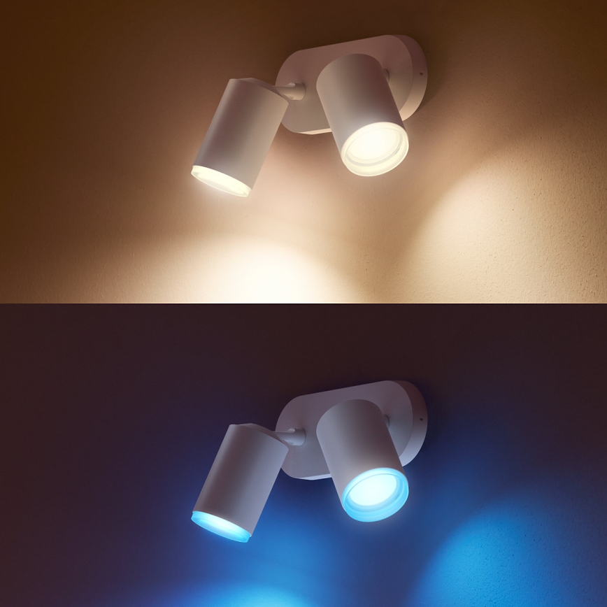 Philips 50632/31/P7 - LED Spotlámpa HUE FUGATO 2xGU10/5,7W/230V