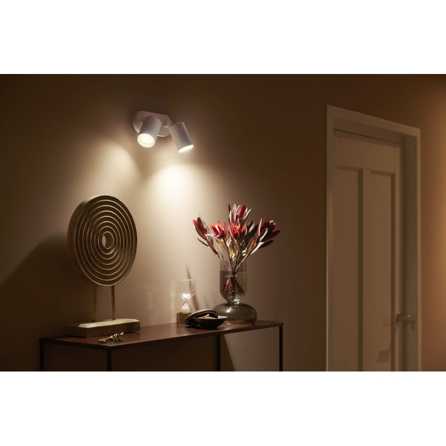 Philips 50632/31/P7 - LED Spotlámpa HUE FUGATO 2xGU10/5,7W/230V