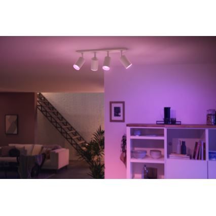 Philips 50634/31/P7 - LED Spotlámpa HUE FUGATO 4xGU10/5,7W/230V