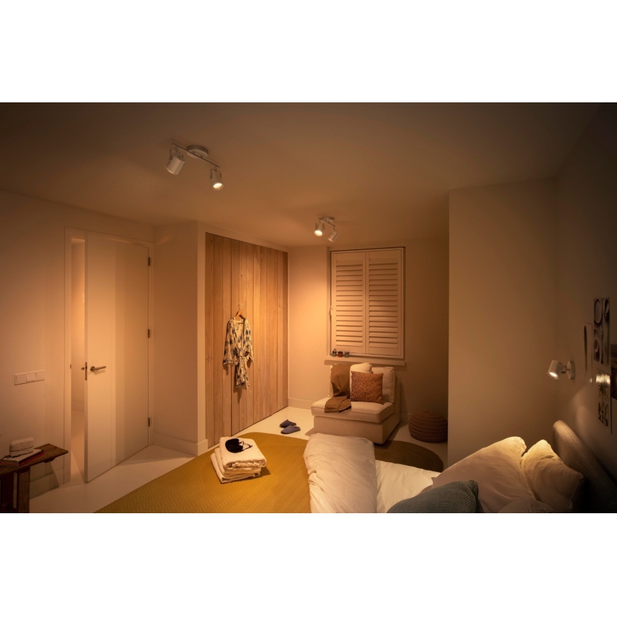 Philips 50662/14/P0 - LED spotlámpa BYRE 2xLED/4,3W/230V 2200/2500/2700K