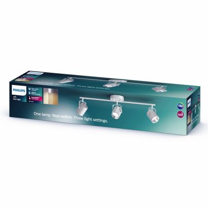 Philips - LED spotlámpa 3xLED/4,3W/230V 2200/2500/2700K