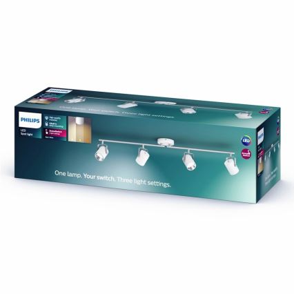 Philips - LED spotlámpa 4xLED/4,3W/230V 2200/2500/2700K