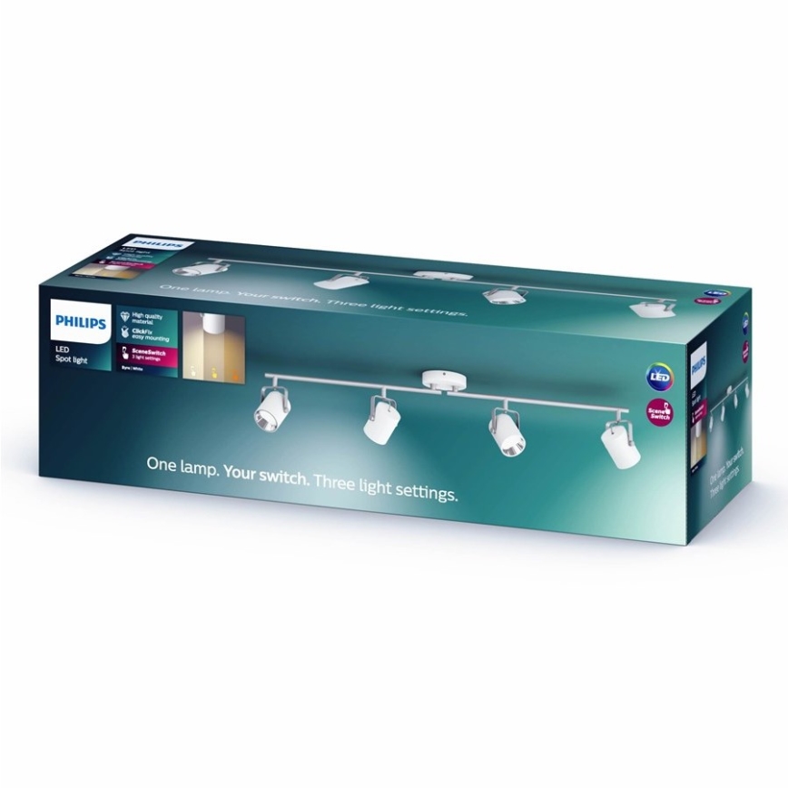 Philips - LED spotlámpa 4xLED/4,3W/230V 2200/2500/2700K