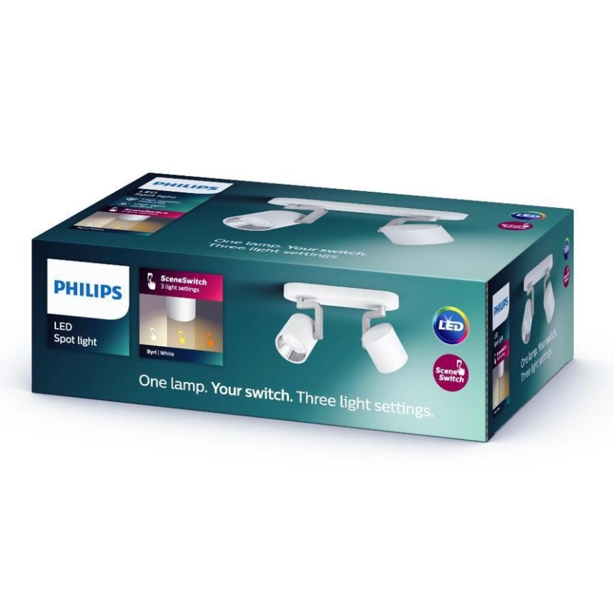 Philips - LED Dimmelhető spotlámpa 2xLED/4.5W/230V