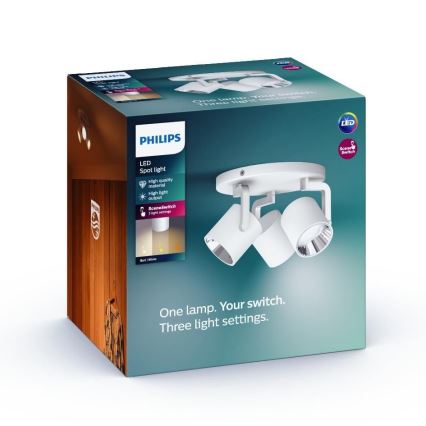 Philips - LED Dimmelhető spotlámpa  3xLED/4.5W/230V