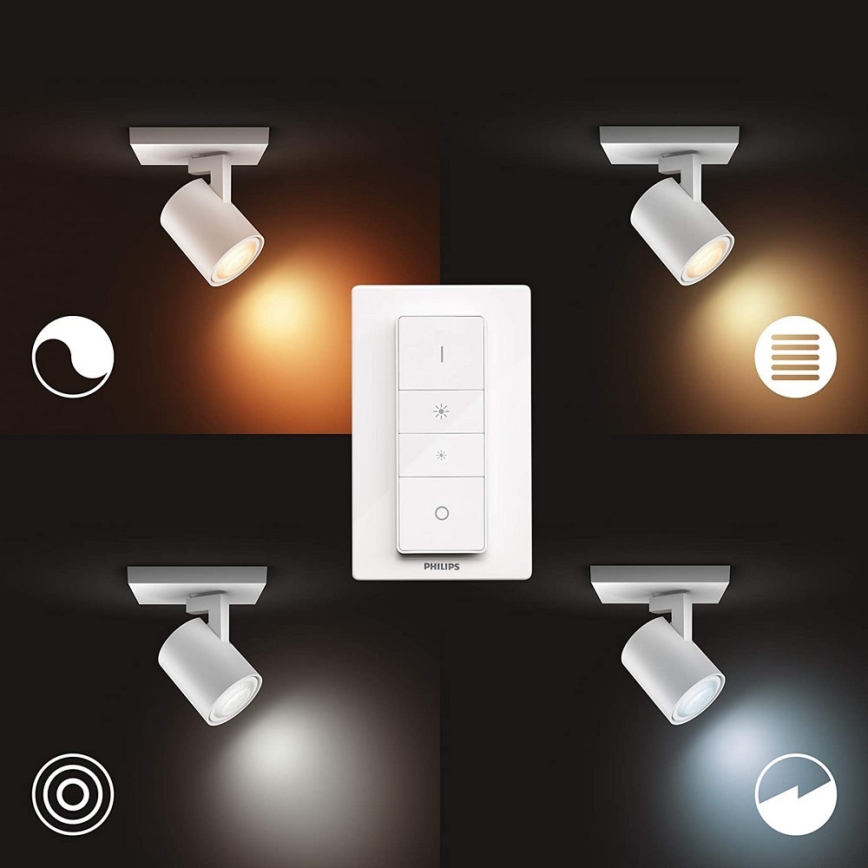 Philips - LED Dimmeres Hue RUNNER lámpa 1xGU10/5W/230V + távirányító