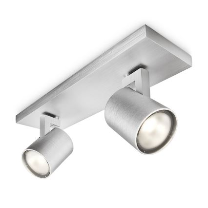 Philips 53092/48/12 - Spotlámpa RUNNER 2xGU10/50W/230V