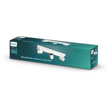 Philips - RUNNER irányítható spotlámpa 3xGU10/20W/230V