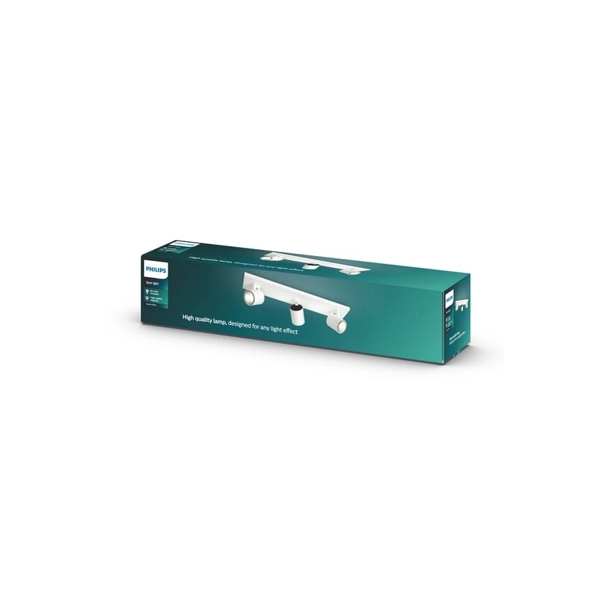 Philips - RUNNER irányítható spotlámpa 3xGU10/20W/230V