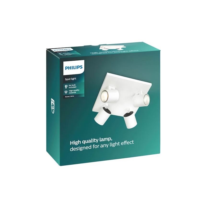 Philips - Spotlámpa 4xGU10/50W/230V